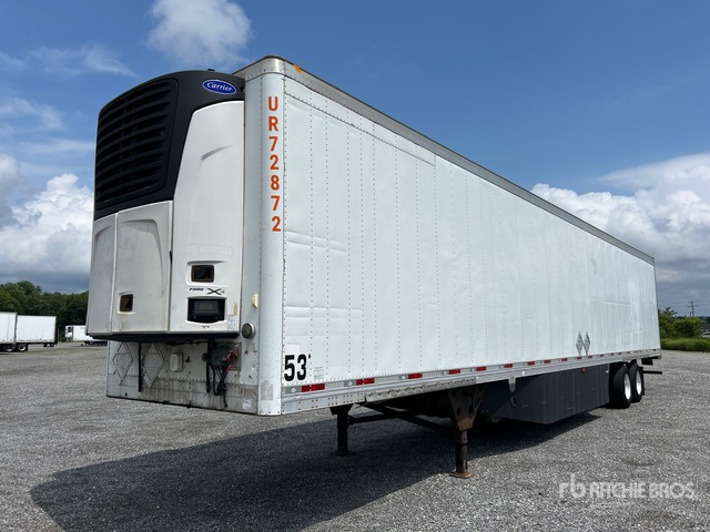 2015 Utility 53 ft x 102 in T/A Refrigerated Trailer