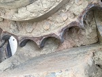 Undercarriage with Left Sprocket