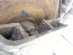 Undercarriage with Left Track Tensioner