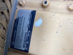 Engine with Emission Label