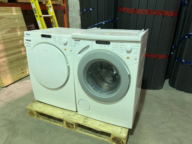 Miele Novotronic T 7634 & W 1612 Electric Washer And Dryer