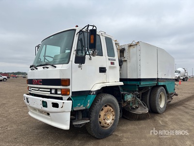 Elgin on 1991 GMC 7000 Sweeper Truck