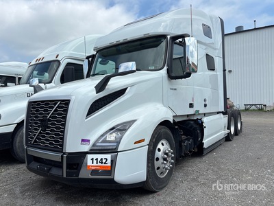 2023 Volvo VNL64T 6x4 T/A Sleeper Truck Tractor (Inoperable)