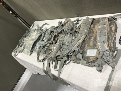 (86) Canteen Pouches, (15) Load Carriers, (17) Assault Packs & Assorted Items