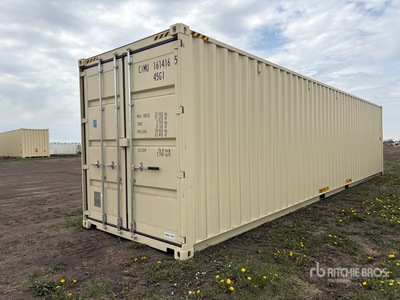 2026 40 ft High Cube Opslag container