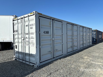 2024 40 ft High Cube Multi-Door Storage Container