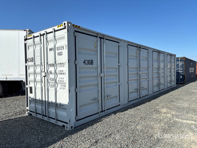 2024 40 ft High Cube Multi-Door Storage Container