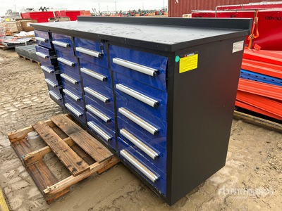 2026 Suihe 7FT-20D 01B-03 7 ft 20-Drawer Workbench (Unused)