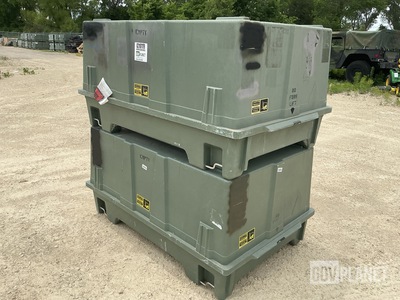 (2) PRC 103060-301 Storage Containers