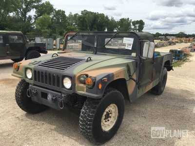 1997 AM General M1097A2 HMMWV 2 Door Soft Top w/Truck Body