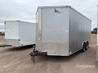 2018 Lark 19 ft T/A مقطورة ذو كبينة مغلقة