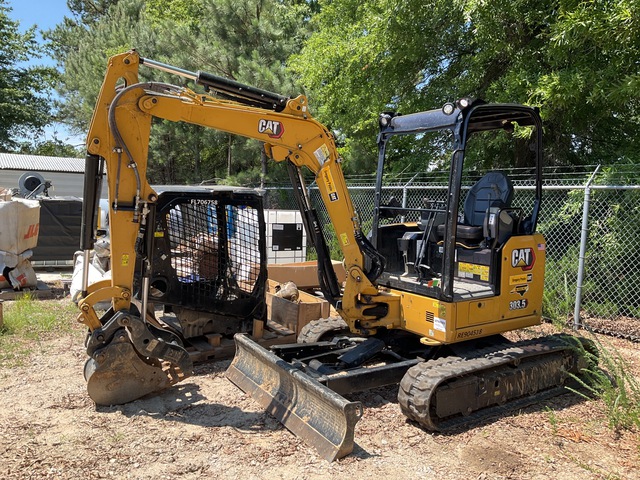 2024 Cat 303.5 CR Mini Excavator (Inoperable)