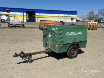 Sullair 100DPQ 100 cfm Mobile Air Compressor