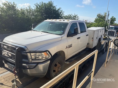 2015 Ram 3500 4x4 Crew Cab Utility Truck