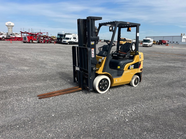 2021 Cat 2C5000 4750 lb Cushion Tire Forklift