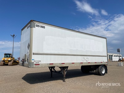2009 Trailmobile 28 ft x 102 in S/A Semi-remorque fourgon