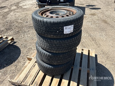 Quantity of (4) 205/55R16 Winter Tyres - Fits Hyundai