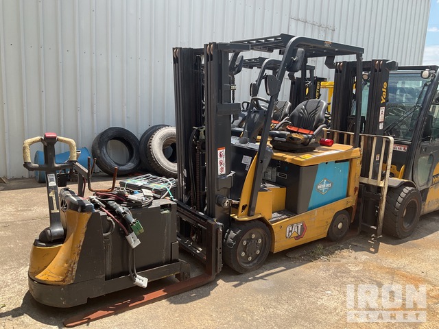 2019 Cat EC25EN2 4600 lb Electric Forklift