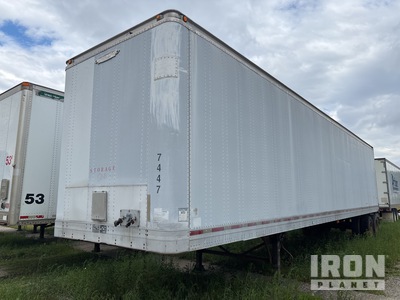 1997 Trailmobile 48 ft x 102 in T/A Van Trailer