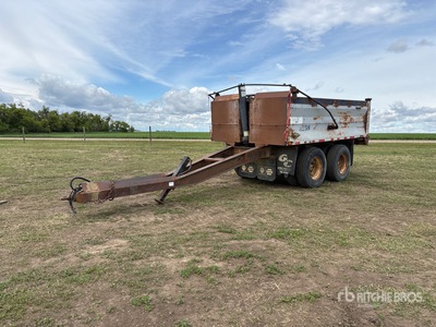 1986 Midland 14 ft T/A Pup Rimorchio ribaltabile pup dump