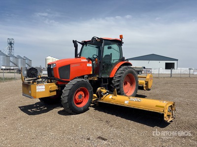 2014 Kubota M126GX Tracteur ondeuse