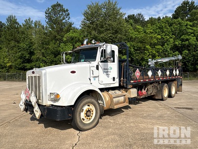 2020 Peterbilt 367 6x4 Flatbed Truck