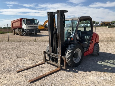 2017 Manitou MH 25-4T 4x4 を見 Rough Terrain Forklift