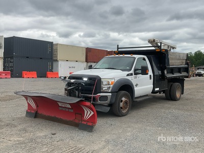 2012 Ford F-550 XL 4x4 Dump Truck