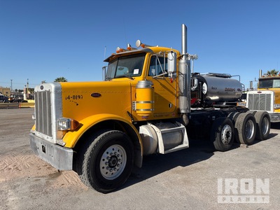 2003 Peterbilt 379 8x4 Tri/A Day Cab Truck Tractor