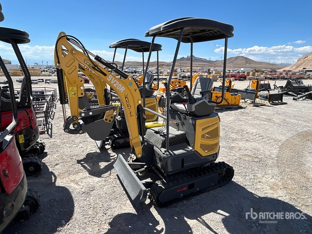 2026 STARVOX SV20R Mini Excavator (Unused)