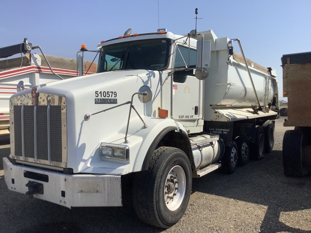 2012 Kenworth T800 10x4 Quad/A Dump Truck (Inoperable)