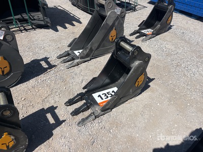 Trojan 12 in Digging Excavator Bucket - Fits 40mm Cat 303, 303.5, 304 Case, New Holland, Kobelco SK35 Deere/Hitachi 35D/G