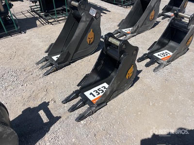 Trojan 12 in Digging Excavator Bucket - Fits 40mm Cat 303, 303.5, 304 Case, New Holland, Kobelco SK35 Deere/Hitachi 35D/G