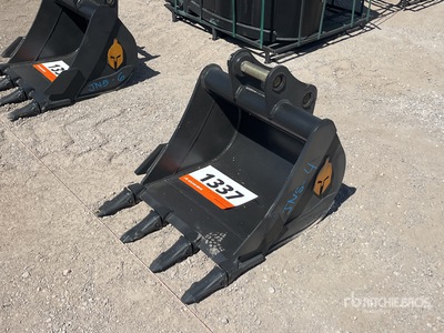 Trojan 24 in Digging Excavator Bucket - Fits 40mm Cat 303, 303.5, 304 Case, New Holland, Kobelco SK35 Deere/Hitachi 35D/G