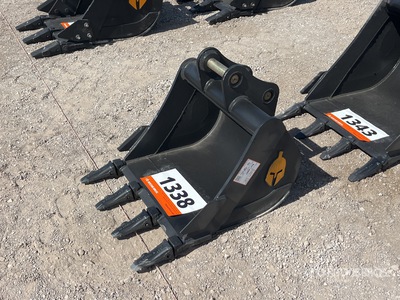 Trojan 24 in Digging Excavator Bucket - Fits 40mm Cat 303, 303.5, 304 Case, New Holland, Kobelco SK35 Deere/Hitachi 35D/G
