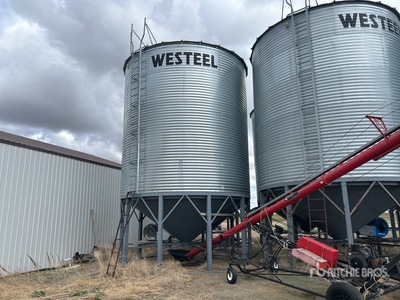 Westeel 1805 +/- 4900 bu 5 Ring Hopper Grain Bin