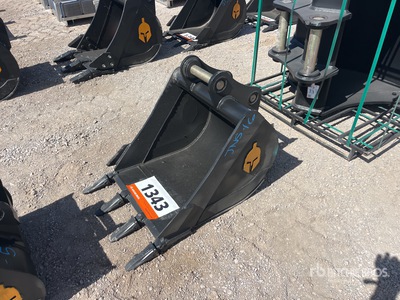 Trojan 24 in Digging Excavator Bucket - Fits 45mm Cat 305, 305.5 Komatsu PC45/50/55 Hyundai R55, Hitachi/Deere 50D/G Case, New Holland, Kobelco SK50 Bobcat E50/341/337