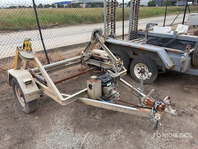 1987 Ekebol S/A Turntable CABLE TRAILER