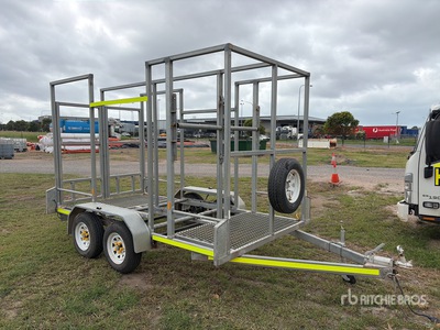 2023 Totally Trenchless T/A Drawbar Pipe Trailer
