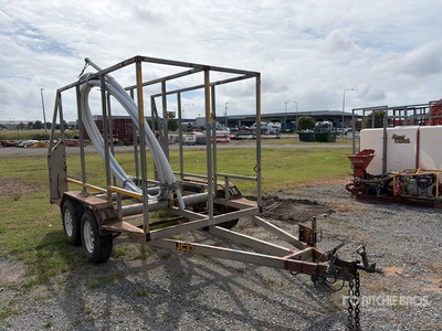 2011 Custom Made T/A Drawbar Pipe Trailer