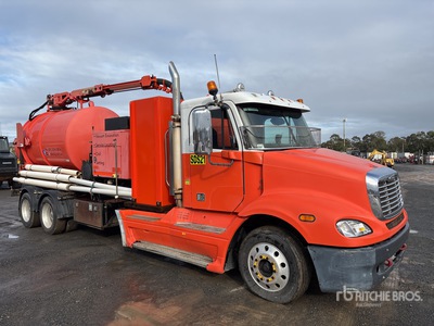 2017 Transport hydraulics on 2007 Freightliner FLX 6x4 ハイドロバキュームトラック