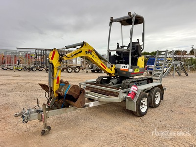 2021 Wacker Neuson EZ17CN Minikoparka