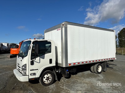 2016 Isuzu NPR 4x2 Van Truck