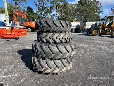 Quantity of Alliance (2) 320/85R24 & (2) 420/85R30 Tyres & Rims Roues (Unused)
