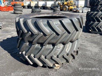 Quantity of (2) Mitas 520/70R38 Pneus (Unused)