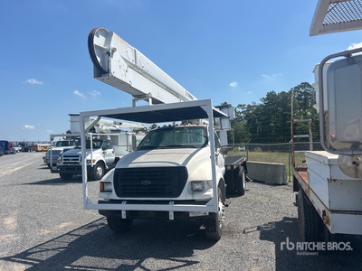 2000 Terex HI-RANGER 5FC-52 52 ft on 2001 Ford F-750 4x2 Bucket Truck