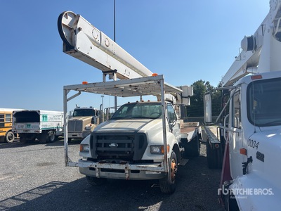 2003 Terex HI-RANGER 5FC-55 55 ft on 2004 Ford F-750 XL 4x2 Camion Nacelle