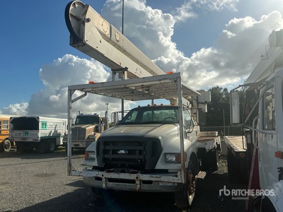 2003 Terex HI-RANGER 5FC-55 55 ft on 2004 Ford F-750 XL 4x2 高所作業車 (Inoperable)
