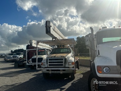 2006 Terex HI-RANGER 5FC-55 55 ft on 2007 Ford F-750 XL 4x2 高所作業車 (Inoperable)