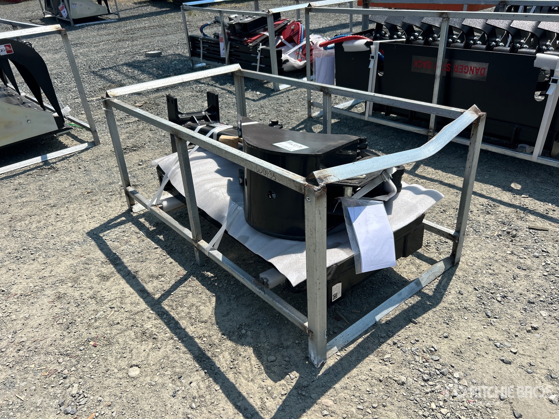 2026 LANDY FHA-12IN-MP1220 12 in Skid Steer Backhoe (Unused)